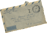 letter envelope from Deolinda