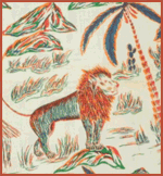 Image of the lion design by Deolinda